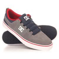 Кеды кроссовки низкие DC Lynx Vulc Grey/Dark Navy