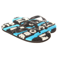Вьетнамки Globe Merkin-combo Black/White/Cyan