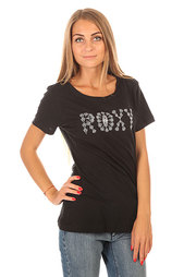 Майка женская Roxy Crewhightides J Tees True Black