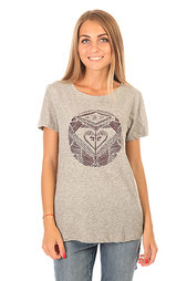 Футболка женская Roxy Crewdancingon J Tees Heritage Heather
