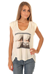 Футболка женская Roxy Barrelwildseas J Tees Pristine