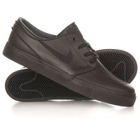 Кеды кроссовки низкие Nike Zoom Stefan Janoski l Black/Black/Anthracite
