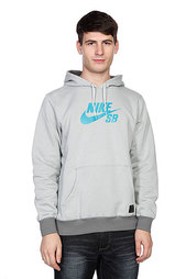 Толстовка Nike Foundation Icon Pullover Hoodie Grey/Green