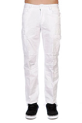 Штаны прямые Urban Classics Combat Oldy Cargo Pants White