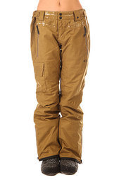 Штаны сноубордические женские Oakley Village Pant Antique Bronze