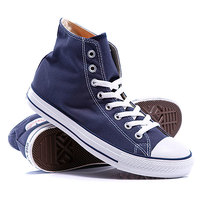 Кеды кроссовки высокие Converse Chuck Taylor As Core Unisex Canvas Hi M9622 Navy