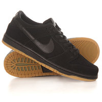 Кроссовки Nike Dunk Low Pro IW black/ black Gum/Light brown