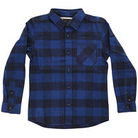Рубашка в клетку детская Quiksilver Motherflyyouth Motherfly Navy Blaze