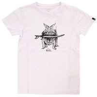 Футболка детская Quiksilver Pmteythbrdogi White