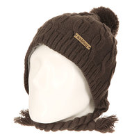 Шапка женская Oakley Allee Earflap Beanie Raven