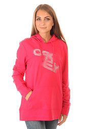 Толстовка кенгуру женская Oakley Grooves Hoody Bright Fuchsia