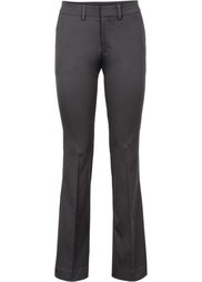 Сатиновые брюки (черный) Bonprix
