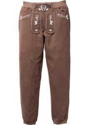 Трикотажные шорты Slim Fit в традиционном стиле (серый меланж) Bonprix