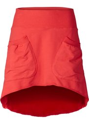Трикотажная юбка с карманами (серо-коричневый) Bonprix
