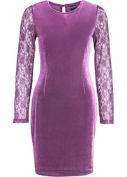 Бархатное платье (зеленый русский) Bonprix