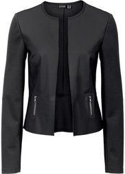 Короткая куртка с искусственной кожей (цвет корицы) Bonprix