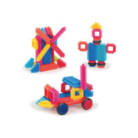 Конструктор игольчатый в коробке, 36 деталей, Bristle Blocks -