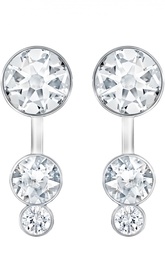 Серьги Slake Dot с подвесками Swarovski