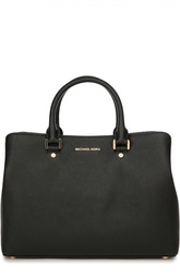 Сумка Savannah Large из сафьяновой кожи Michael Michael Kors