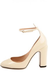Лаковые туфли Tan-Go с ремешком на щиколотке Valentino