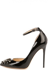 Лаковые туфли Lucy с кристаллами Jimmy Choo