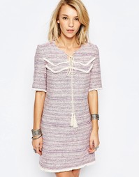 Платье с кисточками Deby Debo Rythme - Роза