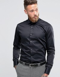 Рубашка зауженного кроя Ted Baker - Черный
