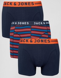 3 пары боксеров-брифов Jack &amp; Jones - Мульти