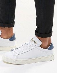 Белые кроссовки adidas Originals Court Vantage S76199 - Белый
