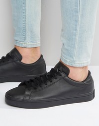 Черные кеды adidas Originals Court Vantage S76208 - Черный