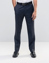 Зауженные брюки в строгом стиле Ben Sherman - Синий