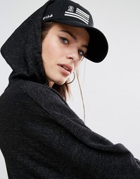 Монохромная бейсболка Reebok - Черный