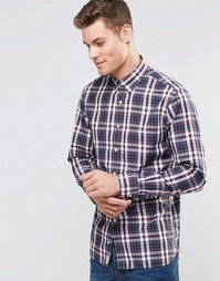 Рубашка в клетку Tommy Hilfiger - Смуглый портвейн