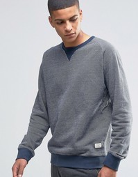 Свитшот из петельчатого трикотажа с рукавами реглан Selected Homme