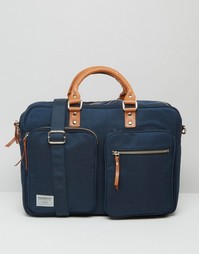 Синяя сумка для ноутбука Sandqvist Arne Cordura - Синий