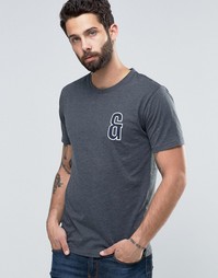 Only &amp; Sons T-Shirt in Crew Neck with Chest Embroidery
