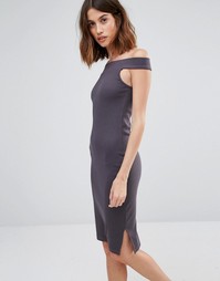 Трикотажное платье-футляр с широким вырезом Vero Moda - Mgm