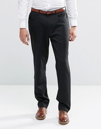 Черные брюки слим с 5 карманами ASOS - Черный
