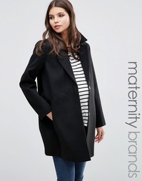 Пальто-кокон для беременных ASOS Maternity Ultimate - Черный