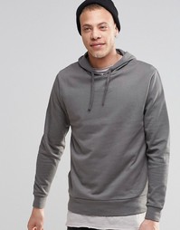 Темно-серое худи ASOS - Дымчато-серый