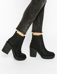 Массивные ботильоны челси ASOS ETHEL - Черный