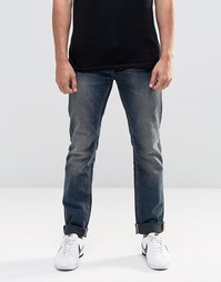 Синие узкие джинсы в винтажном стиле Blend Twister - Denim mid