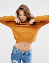 Укороченный oversize-свитшот ASOS - Syrup