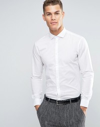 Однотонная строгая рубашка Esprit - Белый