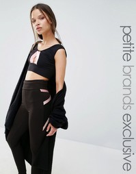 Укороченный контрастный топ Quontum Petite