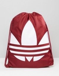 Красный рюкзак на шнурке adidas Originals AY8702 - Красный