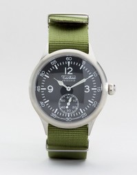 Часы с оливковым ремешком Techne Merlin Nato - Зеленый