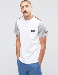 Футболка с контрастными рукавами Ellesse - Белый