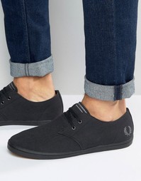 Низкие туфли‑дезерты с саржевым верхом Fred Perry Byron - Черный