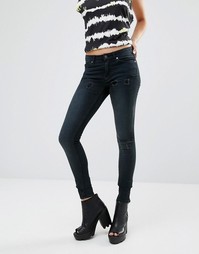 Облегающие джинсы Cheap Monday Prime L32 - Smudge Тrashed